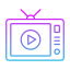 Tv Minimal Play Icon